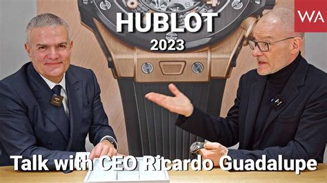 A conversation with Ricardo Guadalupe, CEO at Hublot.